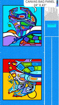 The Four Seasons Canvas Bag Panel 24" C29034-64