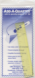Add A-Quarter Ruler 1in x 6in # CM6