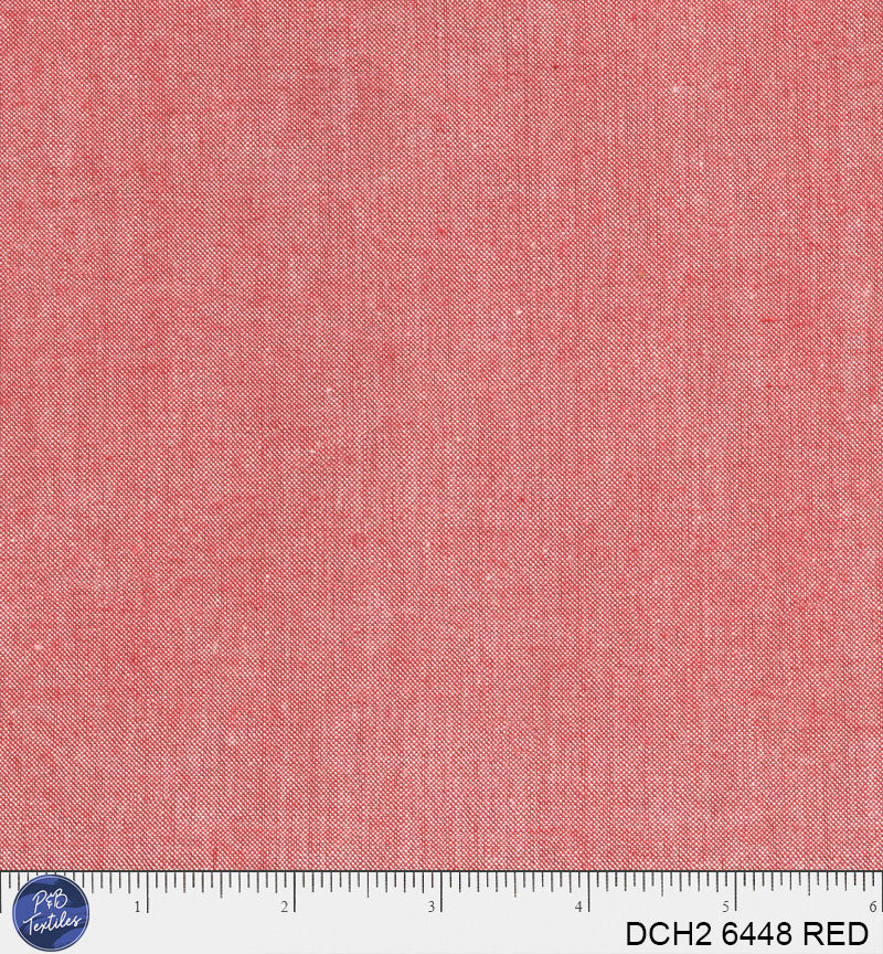 Dreamweaver Chambray II - DCH206448RED