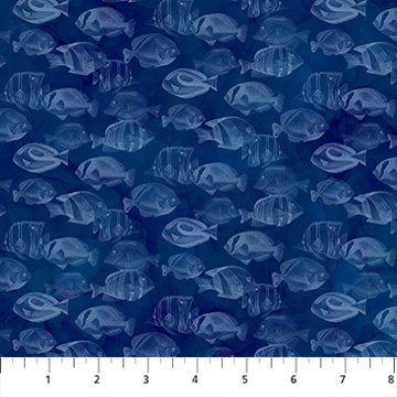 Coral Reef Fish Blender Navy DP28884-48