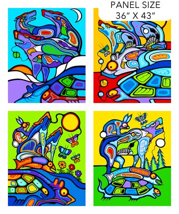 The Four Seasons Panel 36" DP29025-10