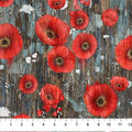 Poppy Meadow DP29087-97 Charcoal Multi