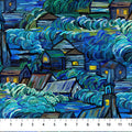 Starry Night Dark Blue Multi Scenic # DP29262-46
