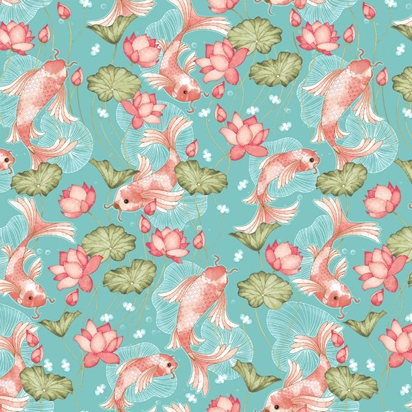 E-KOIGARDEN E-6024-72 TOSSED KOI FISH