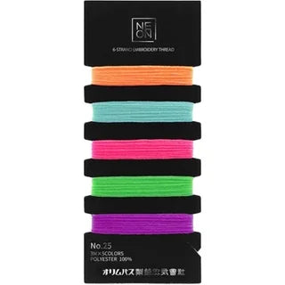 Olympus Neon Embroidery Floss Set 2 - Pop