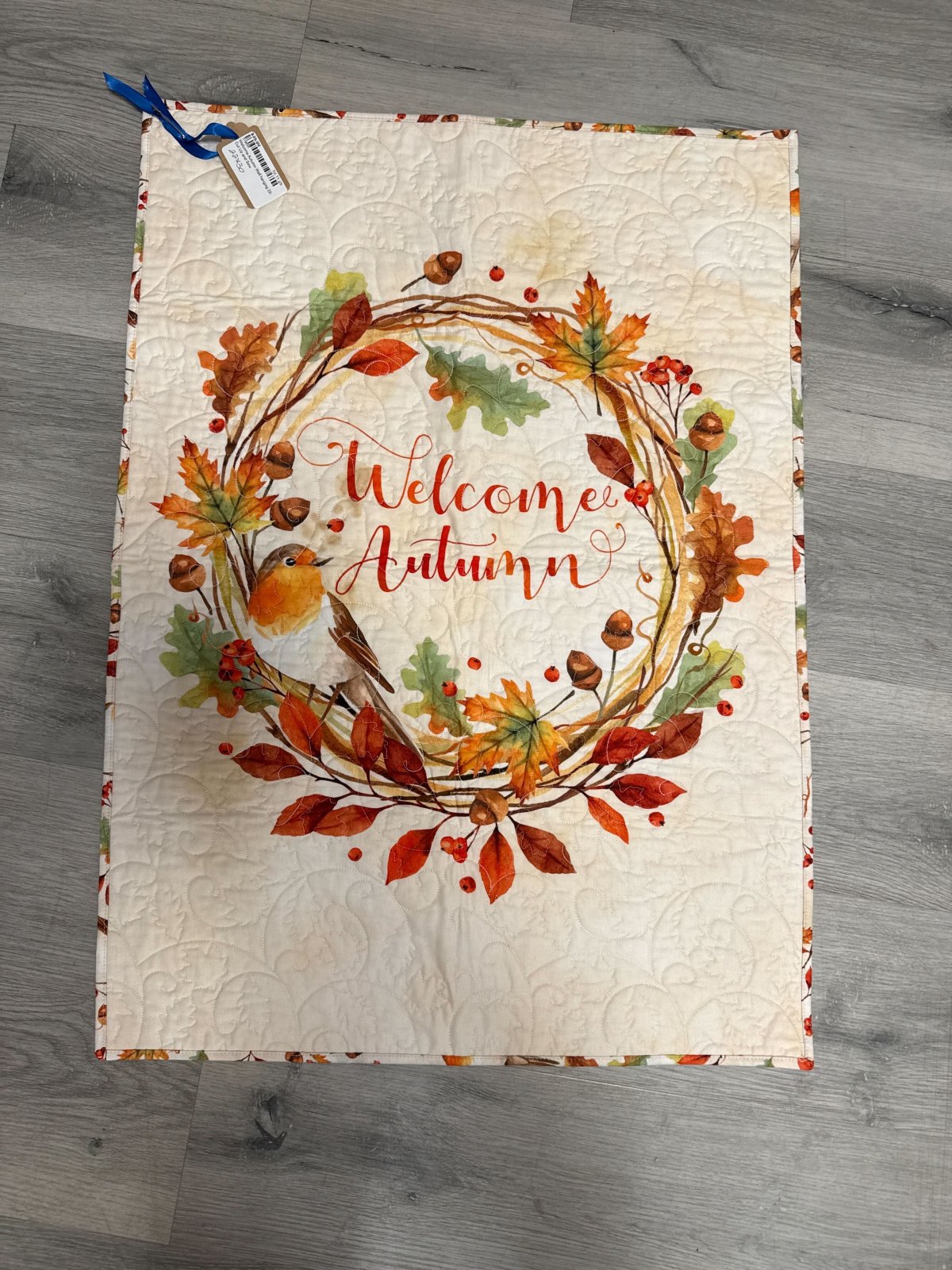 Welcome Autumn Wall hanging 22" x 30" - Shop Sample