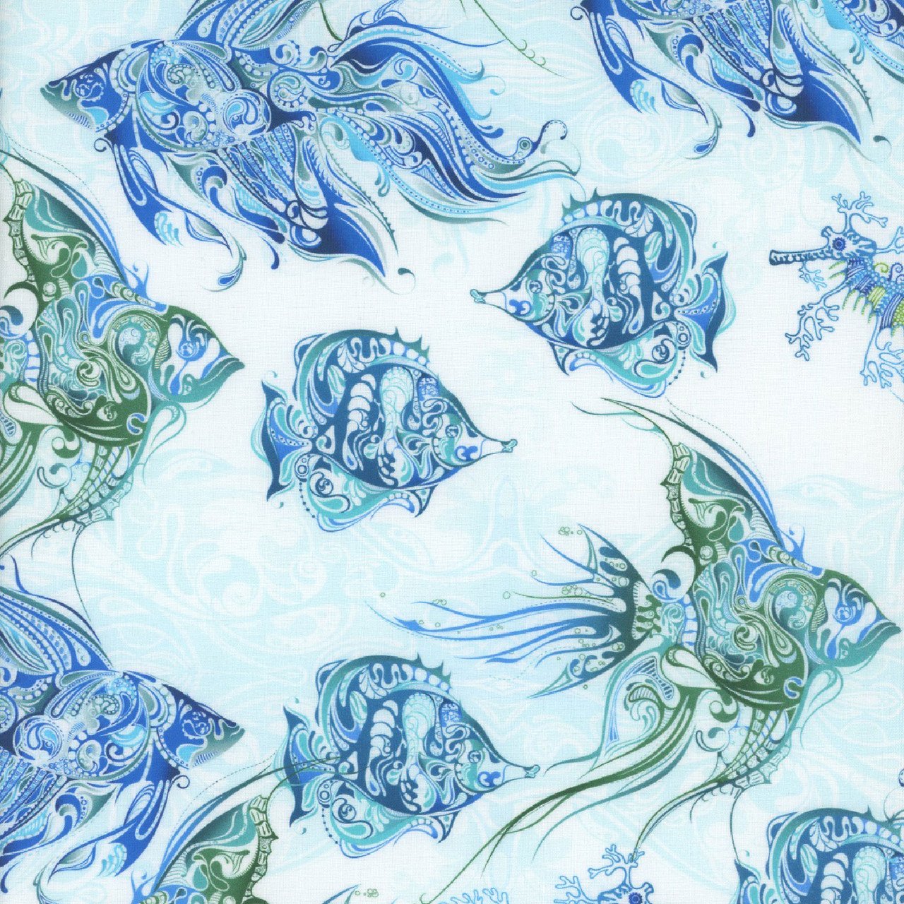 Wonders of the Ocean - Fish - Blue