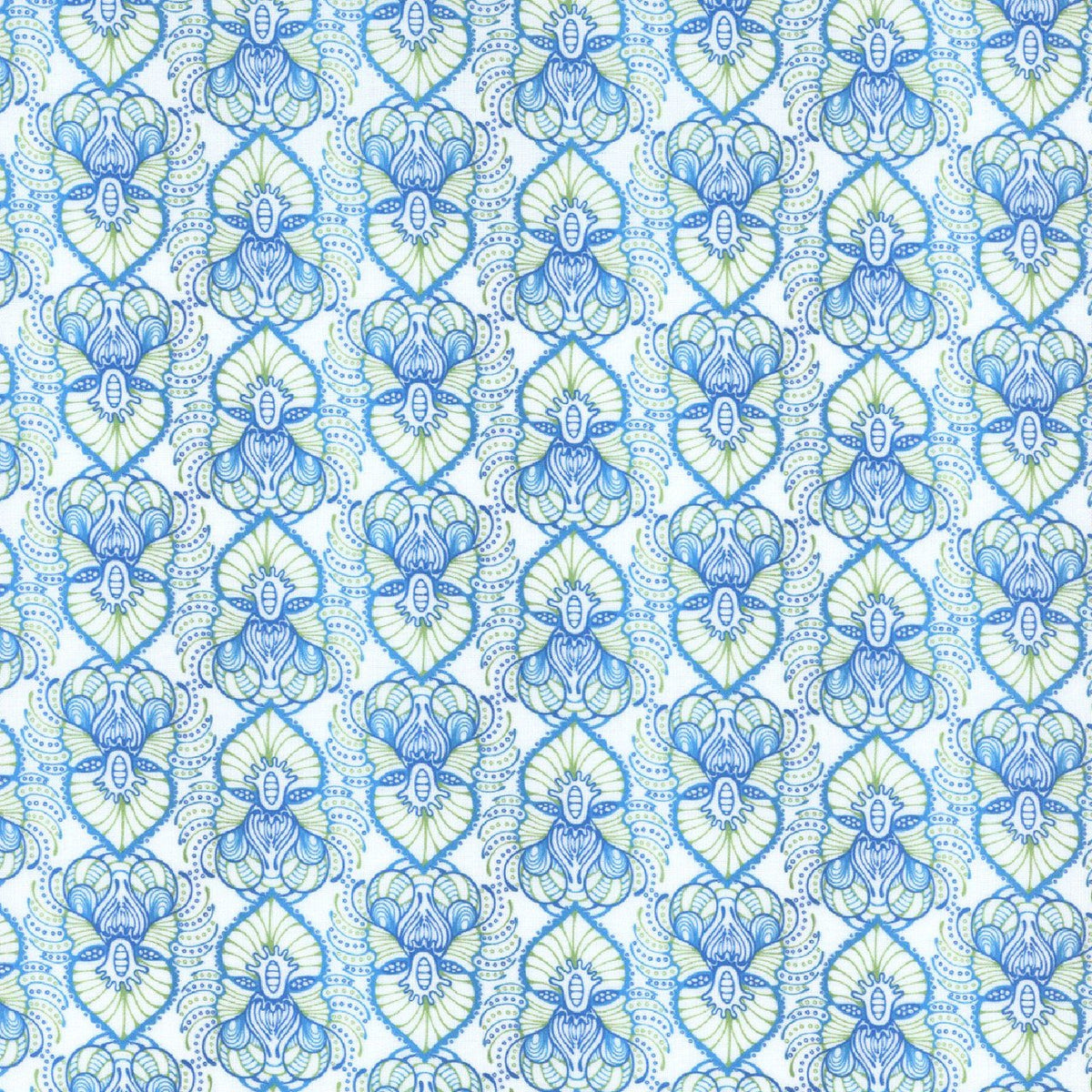 Wonders of the Ocean - Abstract - Blue