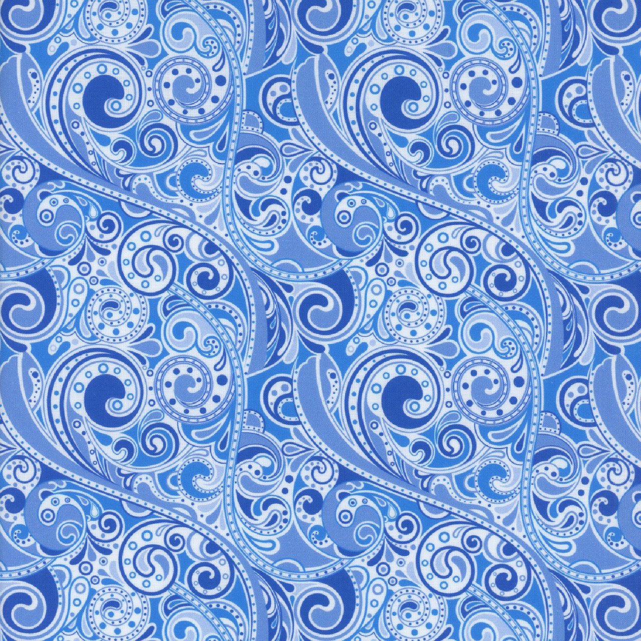 Wonders of the Ocean-Sea Swirls-Blue