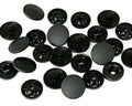 Tool-less Plastic Snap Fasteners 13mm Black