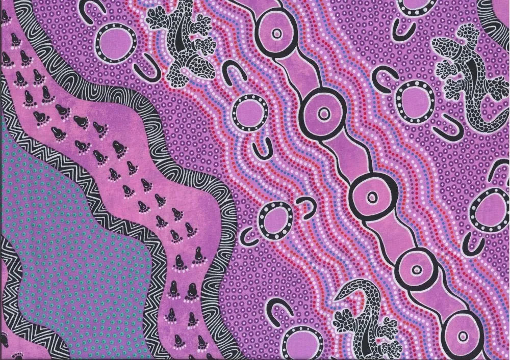 Mulaka Hunting Purple by Heather Kenedy