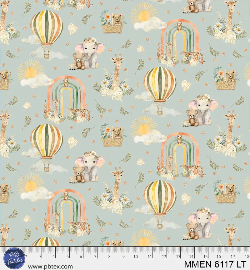 Mini Menagerie Wild Animal Allover 06117LT