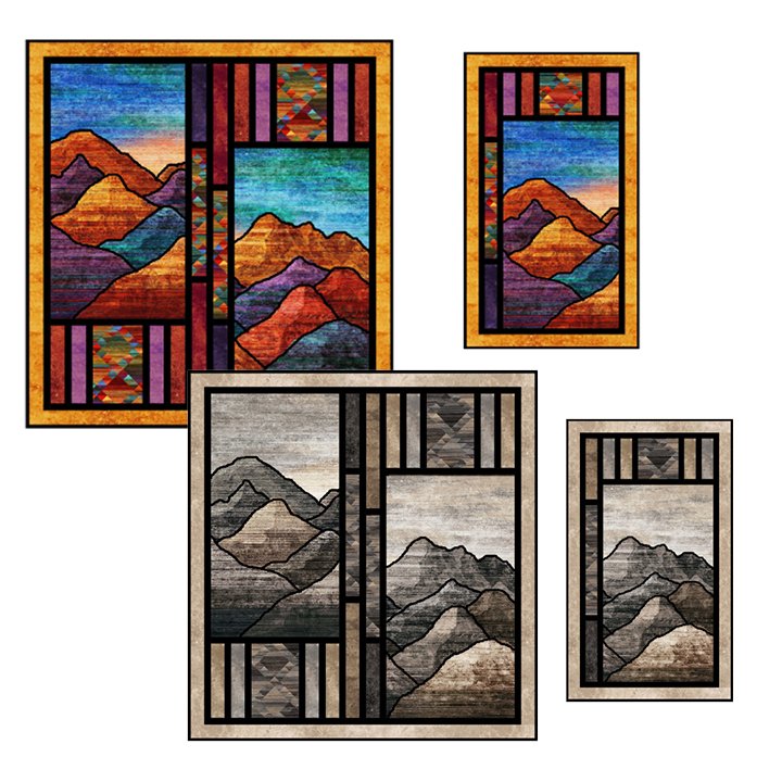 MOUNTAIN VISTA MY MOUNTAINS PATTERN
