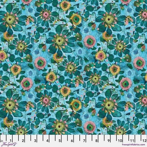 Fleur - Turquoise || L'Heure Bleue