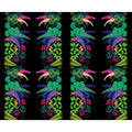 Fern Curl Border Black