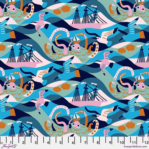 Waves - Blue || Rising Tide
