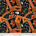 Crazy Quilt - Orange || Scaredy Cat PWRH031.ORANGE