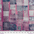 Into Focus Pink Patchwork Boysenberry