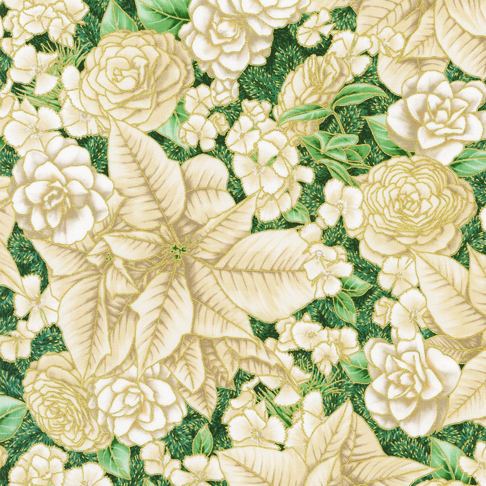 SRKM-22946-84 CREAM from Holiday Flourish-Peppermint Twist