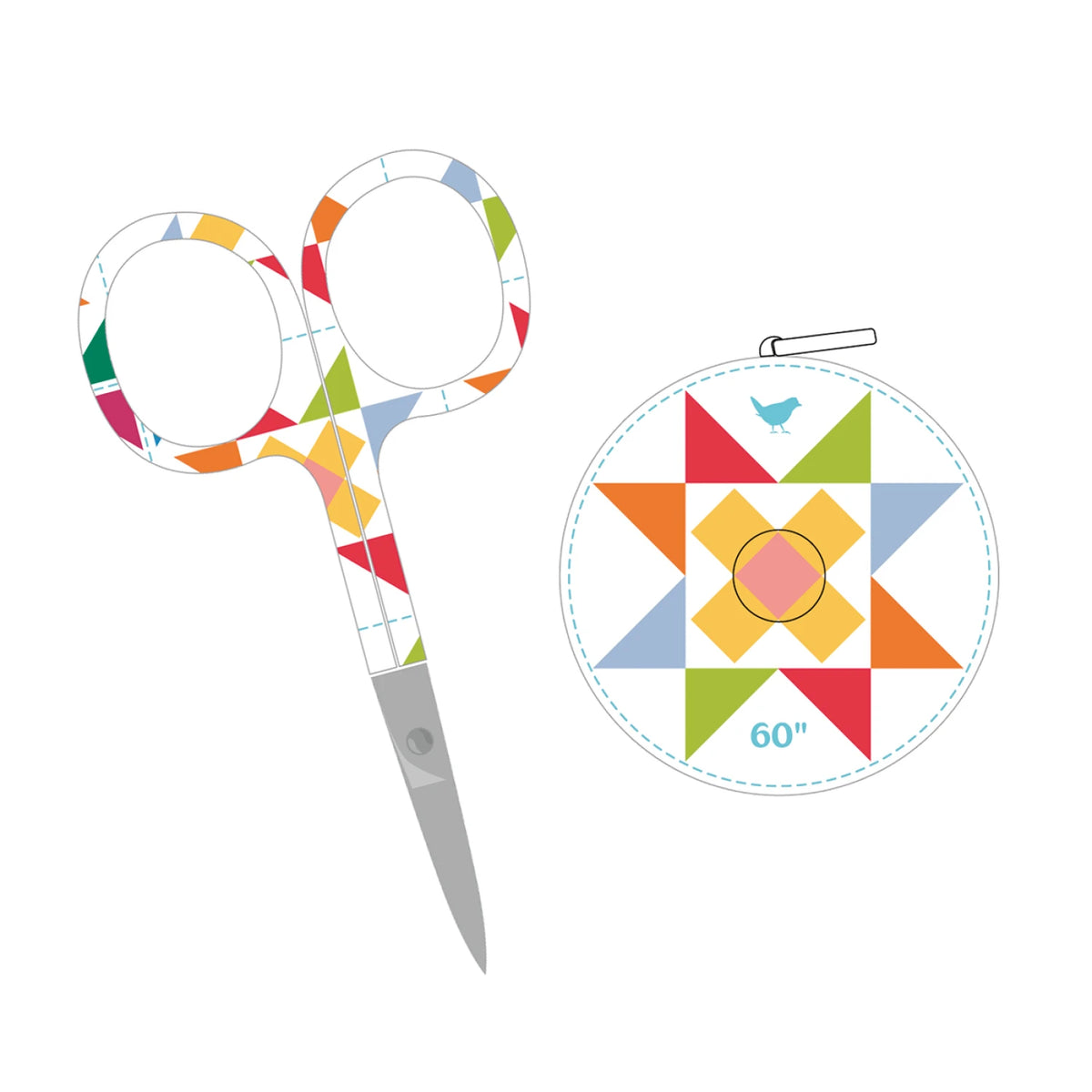 Scissor and Tape Measure Duo # ST-48384