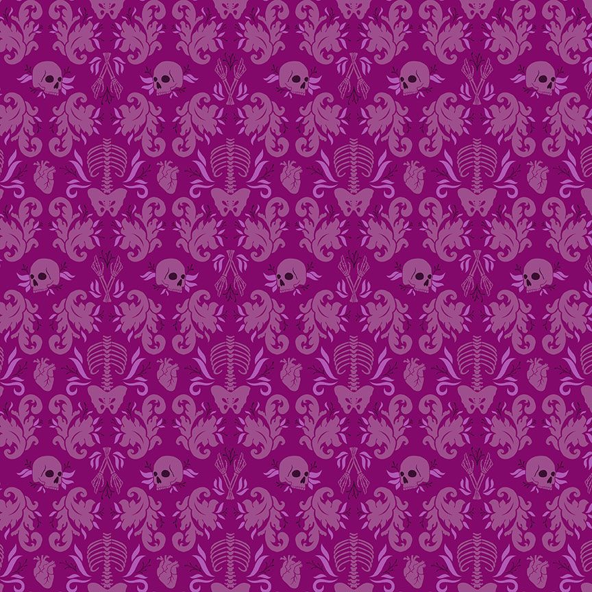 Damask Fatale Redeux STELLA-DCM3810  Foxglove