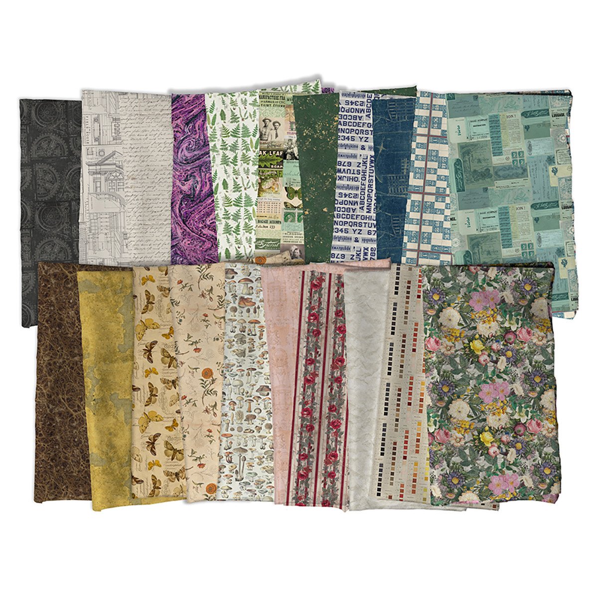 Palette Curated Fat Quarter Bundle - 21pcs