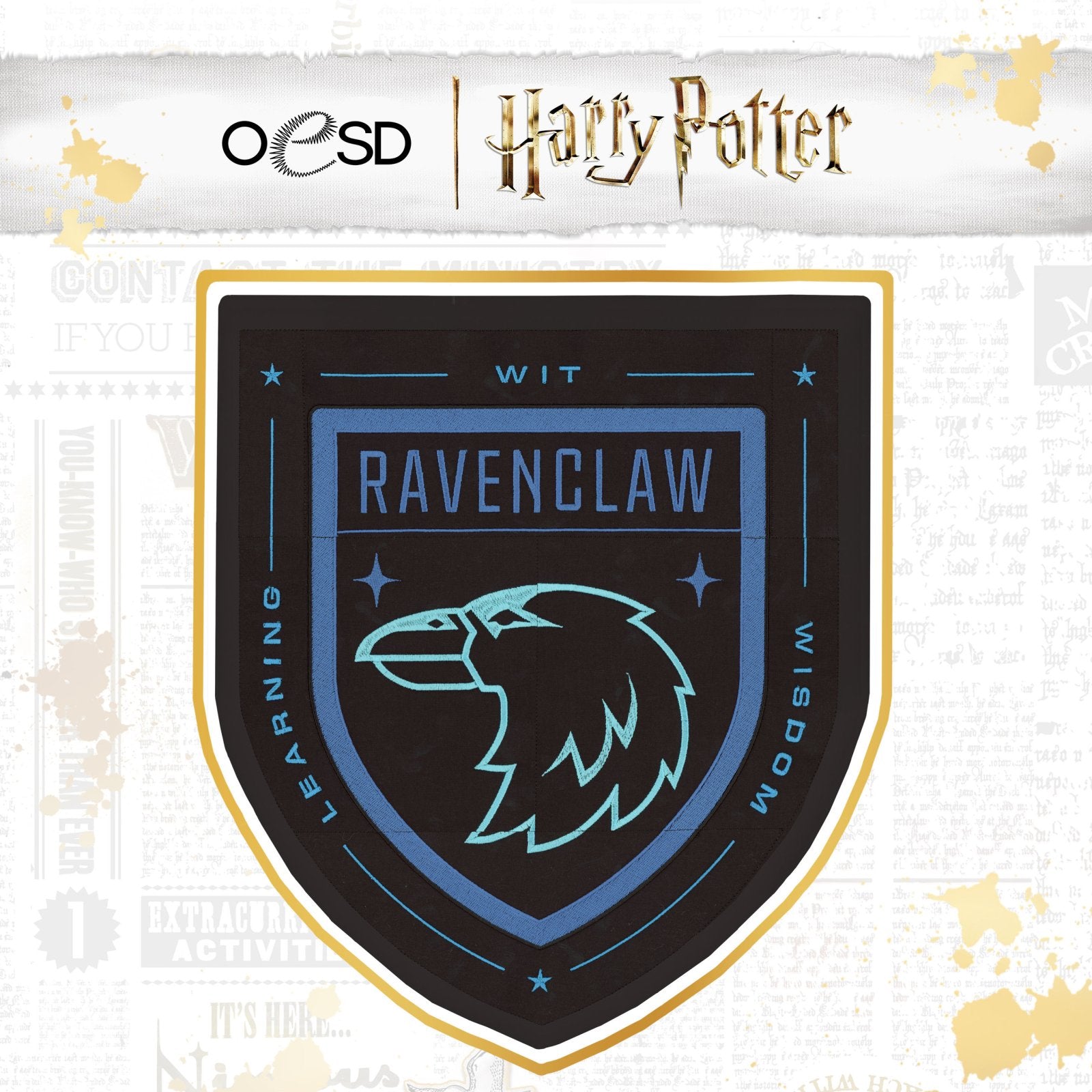 Harry Potter Ravenclaw House Banner Tiling Scene USB