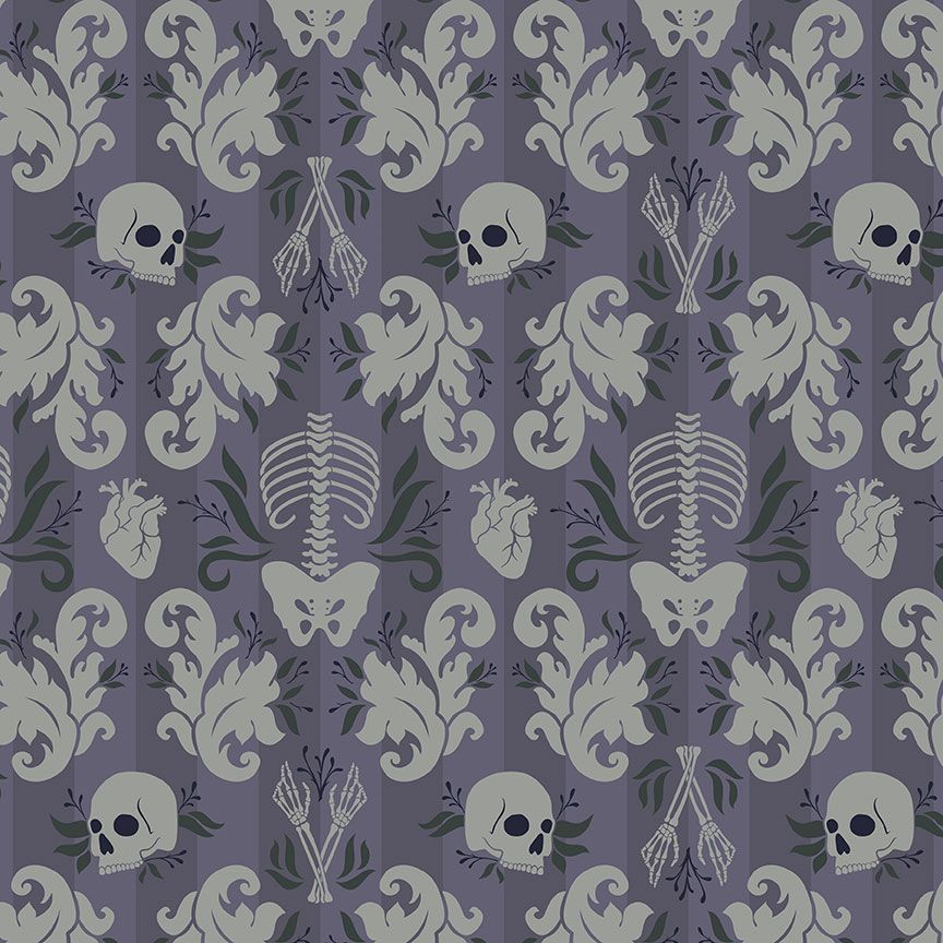 Damask Fatale 108" XSTELLA-DCM3809  Graveyard