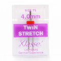 Klasse Twin Stretch 75/4.0mm needles