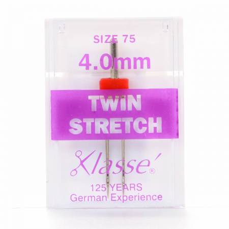 Klasse Twin Stretch 75/4.0mm needles