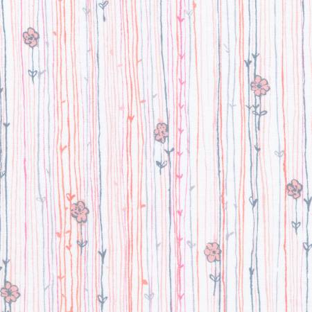 Stripe White AVMD-23307-1 by Lauren Wan from Ruby Rose
