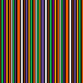 Spooky Aura-Orange Pin Stripes w/Glow