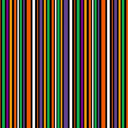 Spooky Aura-Orange Pin Stripes w/Glow