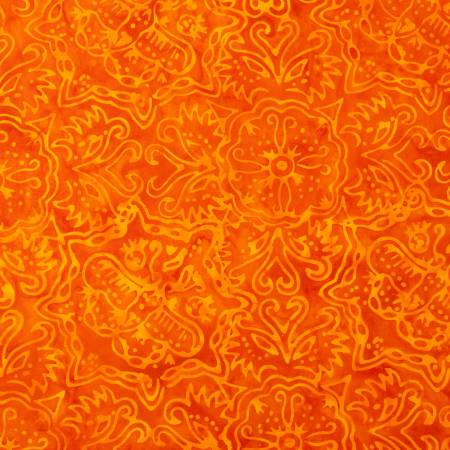 Batiks Rainbow Tangerine