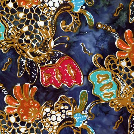 Batiks Vintage Sogan Black Bean