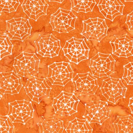 Batiks Fright This Way Tangerine BT23331-235