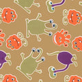 Batiks Fright This Way Sugar Cookie BT23337-122
