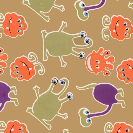 Batiks Fright This Way Sugar Cookie BT23337-122