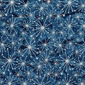 Batiks Retro Revival Metallic Indigo Dye BTM23275-298