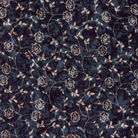 Batiks Rosarium Sew Soft Rayon Dark Skies