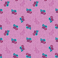 Brilliance Floral Cluster Vine Lilac C14221