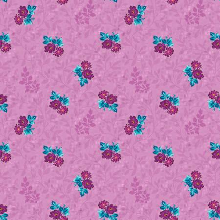 Brilliance Floral Cluster Vine Lilac C14221