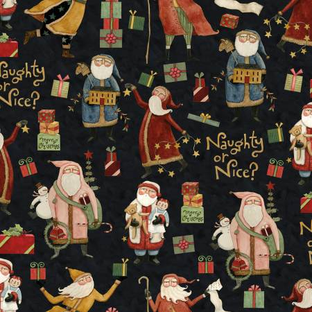 Naughty or Nice Main Black C16260-BLACK