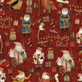Naughty or Nice Main Red C16260-RED