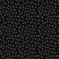 Naughty or Nice Holly Berries Black C16263-BLACK
