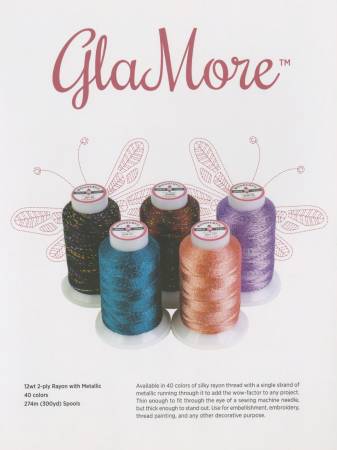 WonderFil Real Thread Glamore Color Card