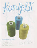 WonderFil Real Thread Konfetti Color Card