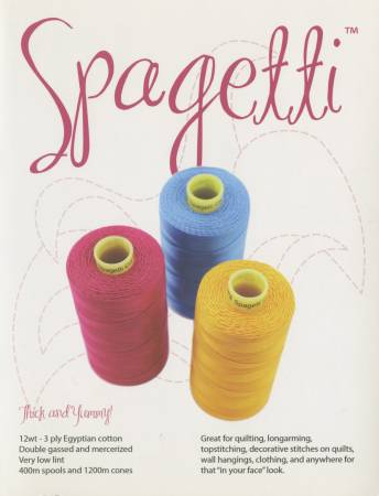WonderFil Real Thread Spagetti Color Card