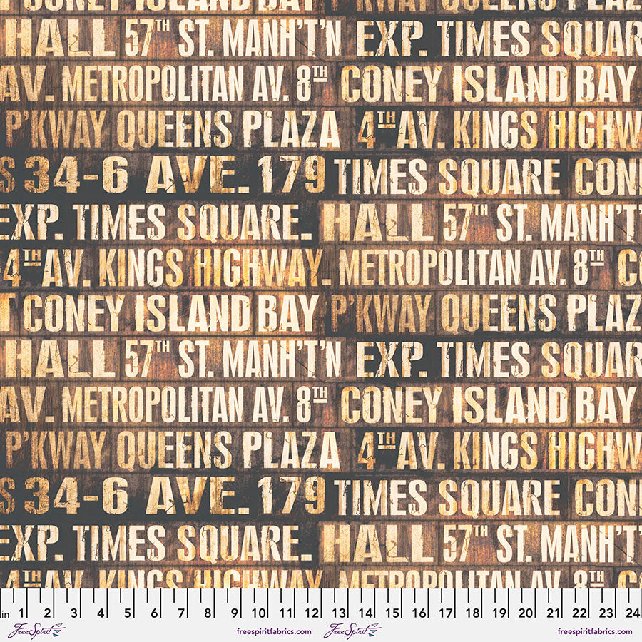 Subway Signs Canvas -CCTH005. Neutral || Embark