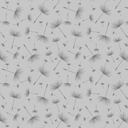 Grey Floating Dandelion Stems FLEUR-CD1814 GREY